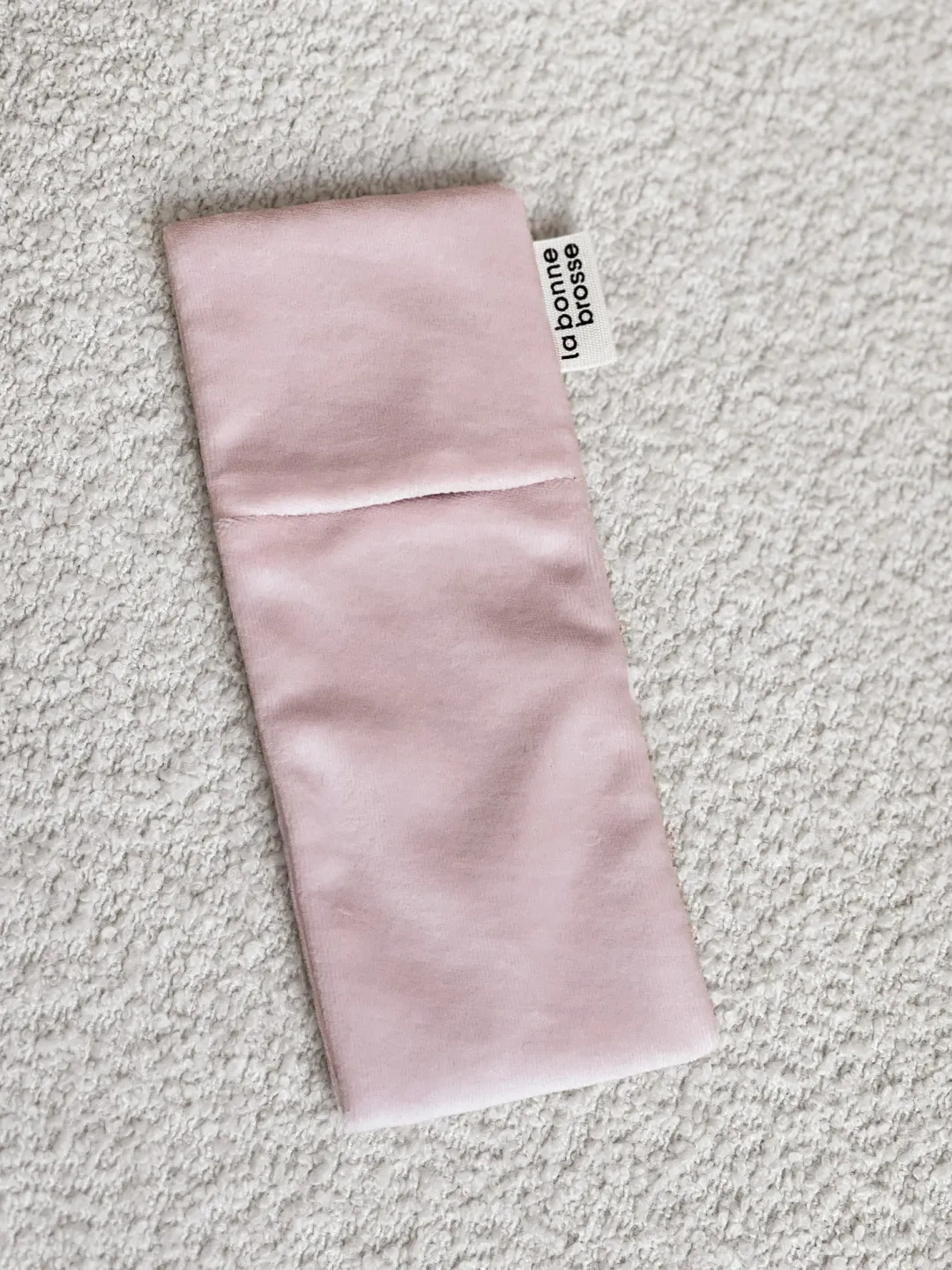La Bonne Brosse Our Pouches|Our Baby Hair Brushes*‘Baby Hair Brush’ Pouch Pink