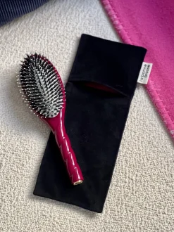 La Bonne Brosse Our Pouches|Our Round Styling Hair Brushes*‘Large Hair Brush’ Pouch Black