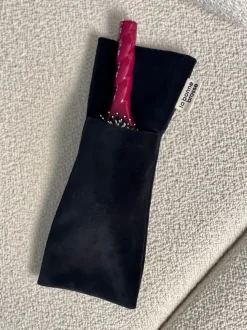 La Bonne Brosse Our Pouches|Our Round Styling Hair Brushes*‘Large Hair Brush’ Pouch Black