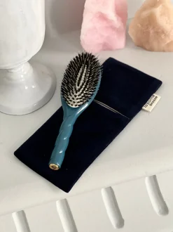 La Bonne Brosse Our Pouches*‘Large Hair Brush’ Pouch Blue
