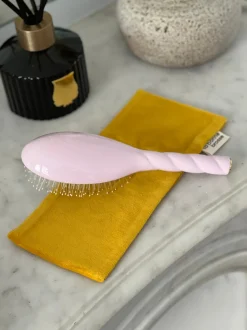 La Bonne Brosse Our Pouches*‘Large Hair Brush’ Pouch Saffron Yellow