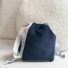 La Bonne Brosse Our Pouches|Our Accessories*Midnight Blue Velvet Pouch