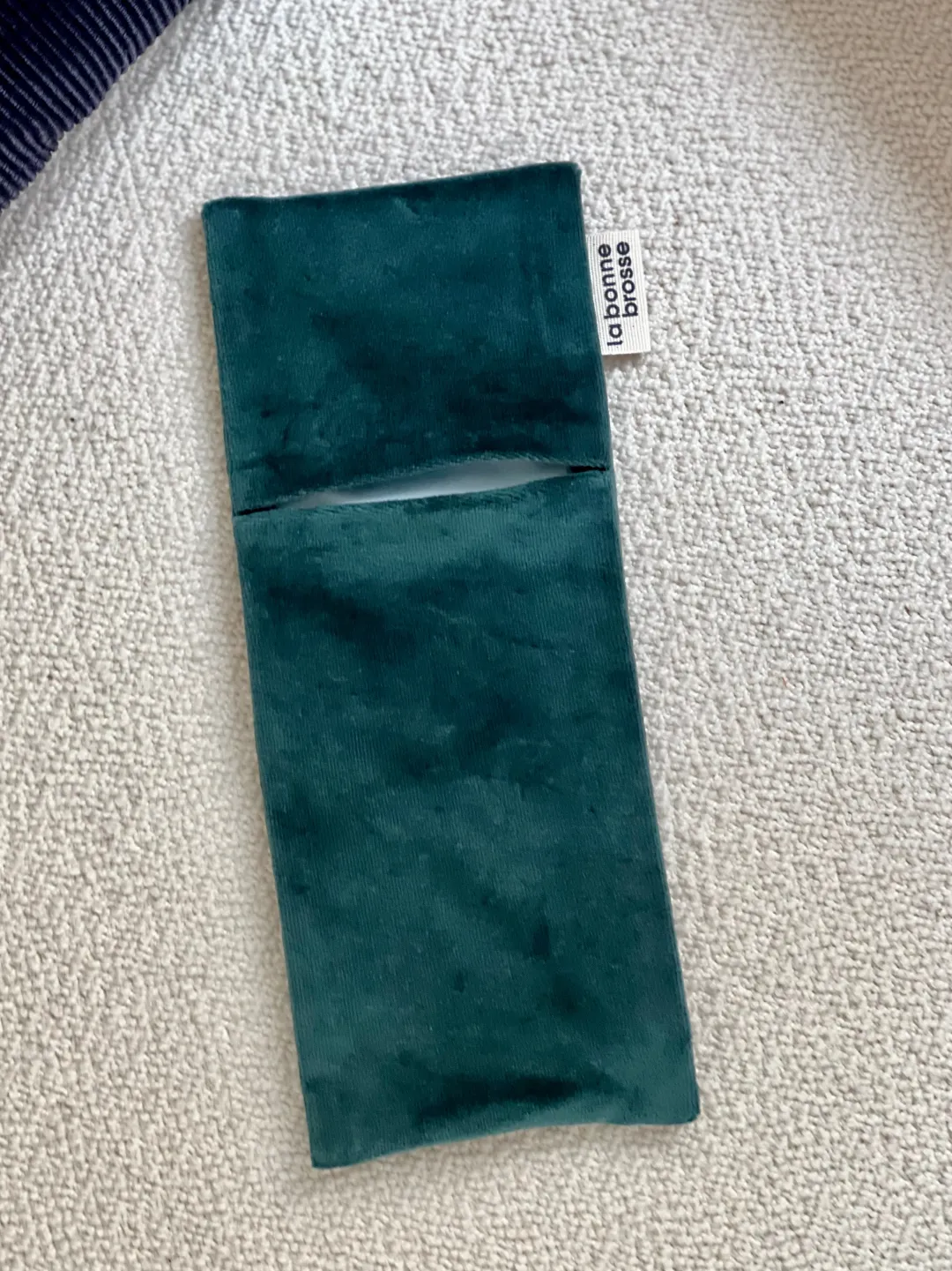 La Bonne Brosse Our Pouches|Our Round Styling Hair Brushes*N.05 Hair Brush’ Round Pouch Emerald Green