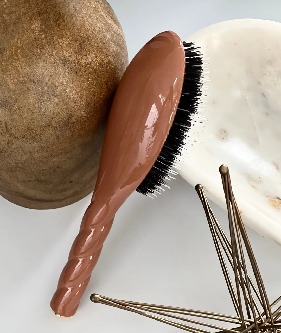 La Bonne Brosse Our Hair Brushes*N.02 The Care & Detangling Hair Brush THE ESSENTIAL Terracotta
