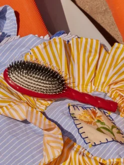 La Bonne Brosse Our Hair Brushes*N.03 The Gentle Scalp Care Hair Brush THE ESSENTIAL SOFTNESS Clay Court