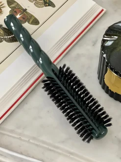 La Bonne Brosse Our Round Styling Hair Brushes*N.05 The Round Hair Brush VOLUME & STYLE Emerald Green