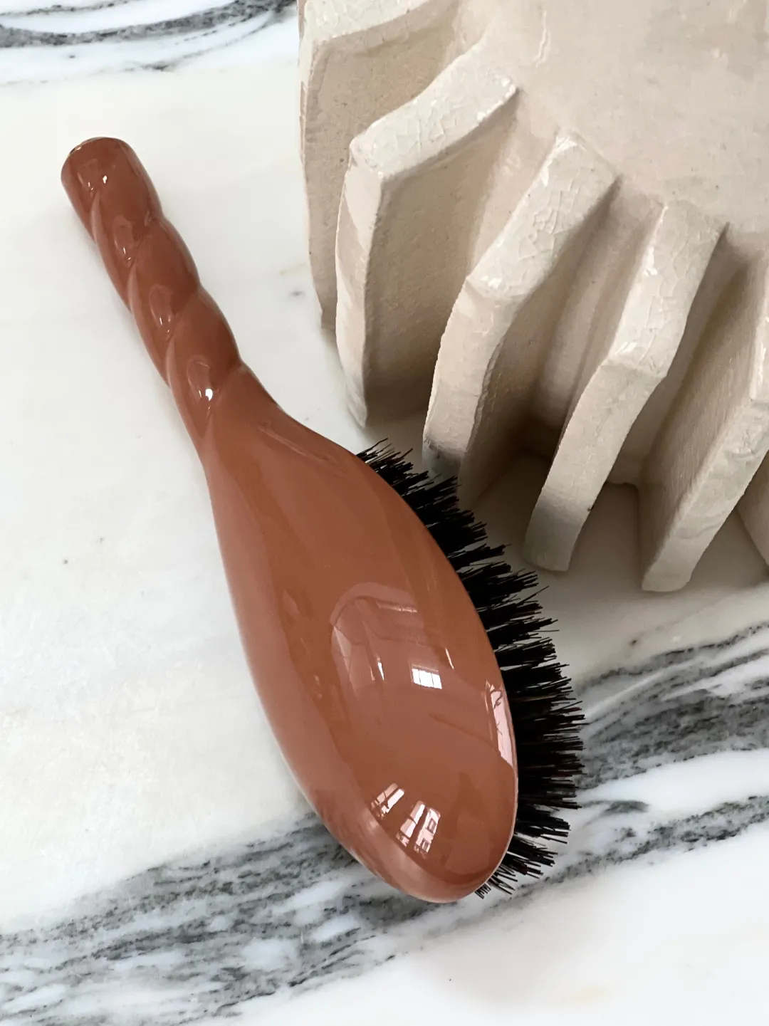 La Bonne Brosse Our Hair Brushes*N.01 The Shine & Care Hair Brush THE UNIVERSAL Terracotta
