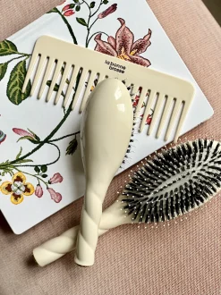 La Bonne Brosse Our Hair Brushes*N.01 The Shine & Care Hair Brush THE UNIVERSAL Creamy White