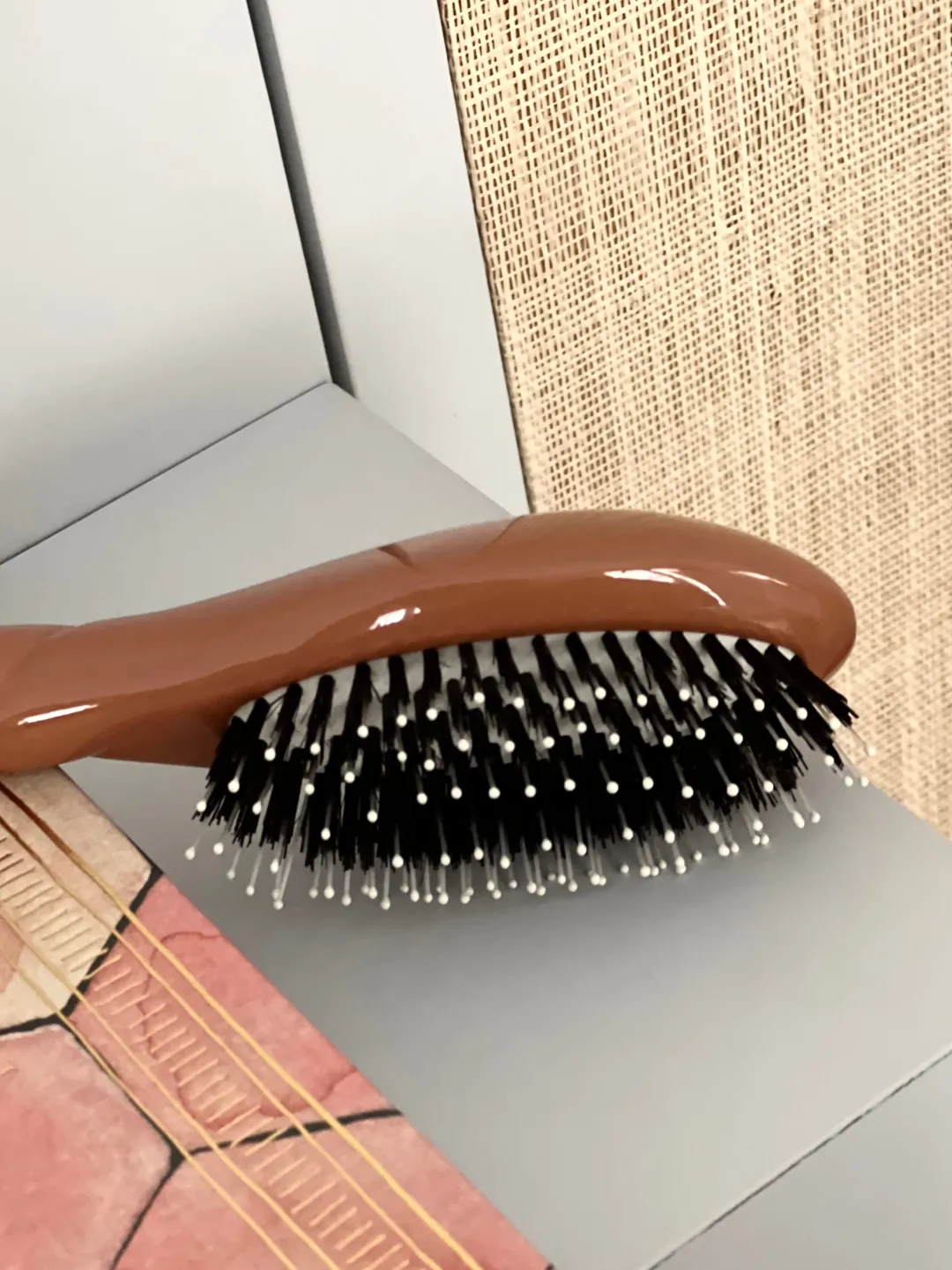 La Bonne Brosse Our Hair Brushes|Our Small Brushes*N.03 The Small Gentle Scalp Care Hair Brush THE ESSENTIAL SOFTNESS Terracotta