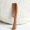 La Bonne Brosse Our Detangling Combs*The Handle Comb in Acetate Clay Court Terracotta