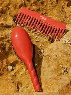 La Bonne Brosse Our Detangling Combs*The Large Detangling Comb in Acetate Clay Court