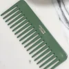 La Bonne Brosse Our Detangling Combs*The Large Detangling Comb in Acetate Almond Green