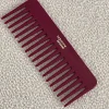La Bonne Brosse Our Round Styling Hair Brushes|Our Detangling Combs*The Large Detangling Comb in Acetate Cherry Red
